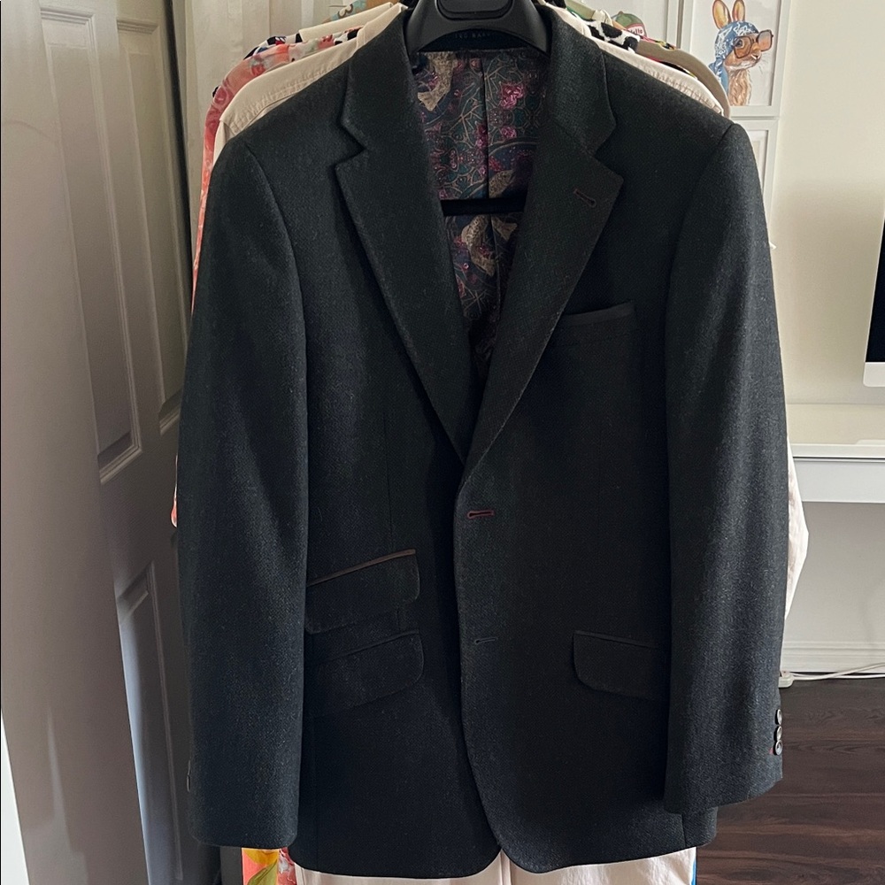 Ted Baker Charcoal Men's Blazer